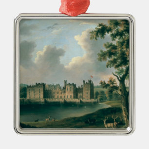 Raby Schloss Silbernes Ornament