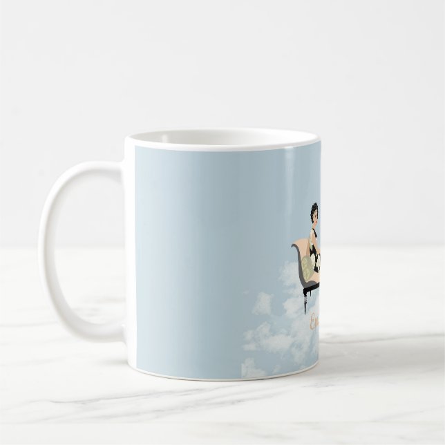 Racamier in den Wolken Kaffeetasse (Links)