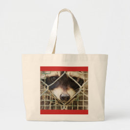 Raccon-Jumbo-Totasche Jumbo Stoffbeutel