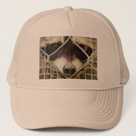 Raccon Trucker Hat anpassbar Truckerkappe