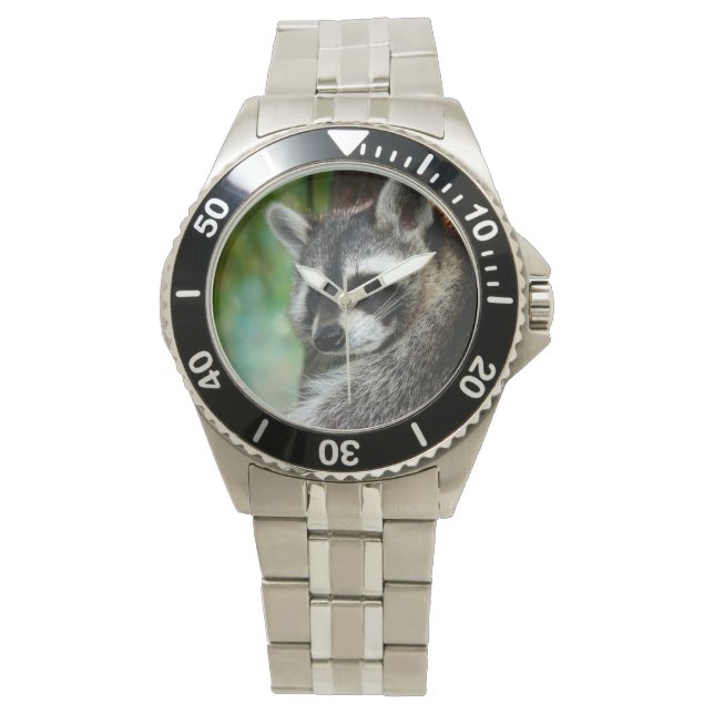 Raccoon 001 armbanduhr (Vorderseite)