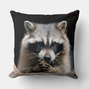Raccoon 004 kissen
