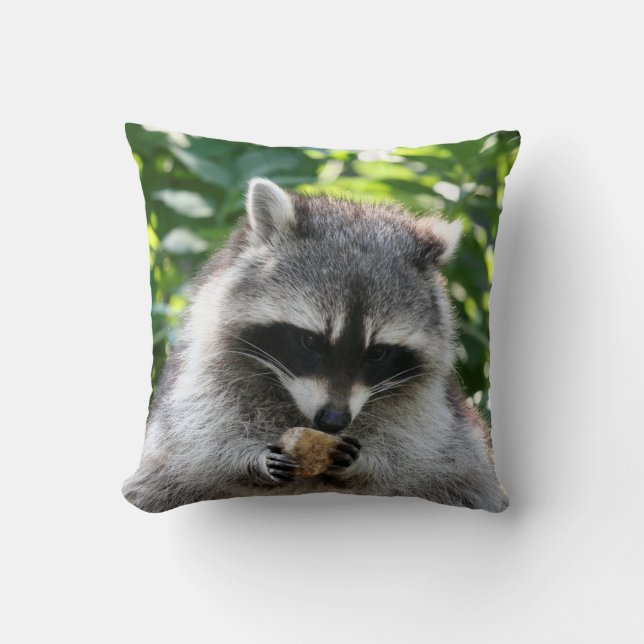 Raccoon 004 kissen (Vorderseite)