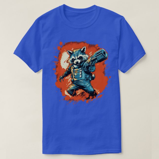 Raccoon 2 T-Shirt (Design vorne)