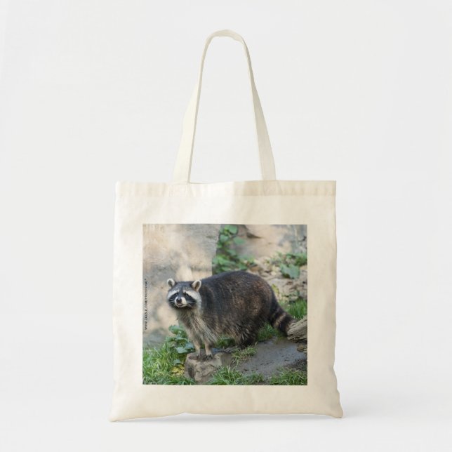 Raccoon Bag Tragetasche (Vorne)