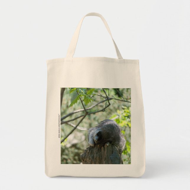 Raccoon Bag Tragetasche (Vorne)
