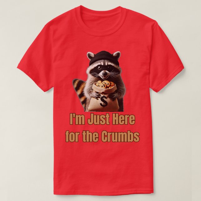 Raccoon Bandit 2 T-Shirt (Design vorne)