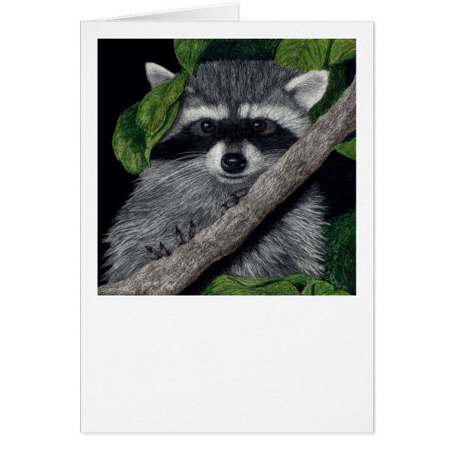 Raccoon Card "Local Bandit" (Vorne)