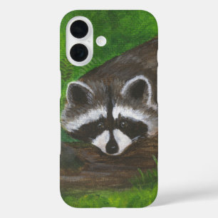 Raccoon iPhone 16 Hülle