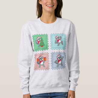 Raccoon Christmas Shirt,Raccoon Lover Sweatshirt