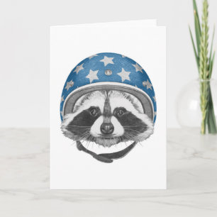 Raccoon Daredevil Karte