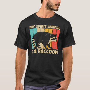 Raccoon für Männer Frauen Häufiges Raccoon 3 T-Shirt