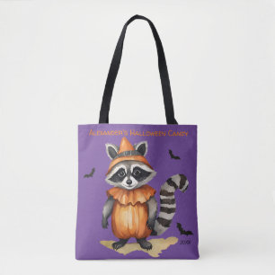 Raccoon Halloween Personalisiert Candy