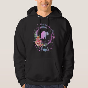 Raccoon Ich mag Raccoons vielleicht wie 3 Leute Ge Hoodie