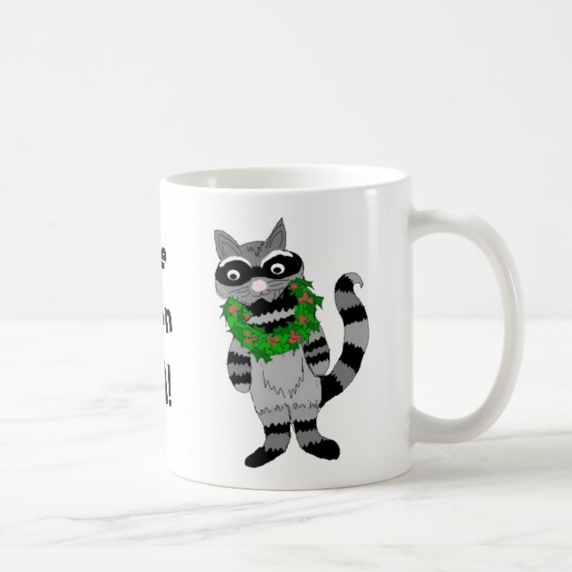 Raccoon - ich war da! kaffeetasse (Rechts)