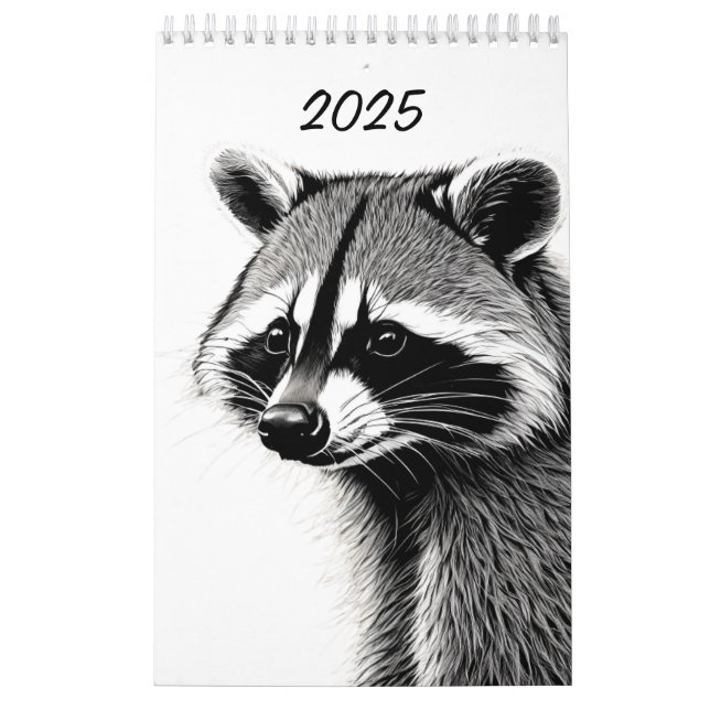 Raccoon Kalender (Titelbild)