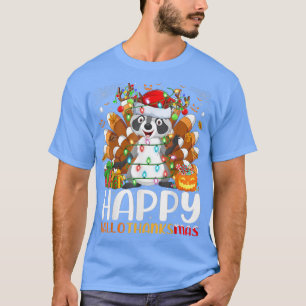 Raccoon Lover Halloween Weihnachten Glückwunsch Ha T-Shirt