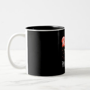 Raccoon Lover Raccoon Whisperer Zweifarbige Tasse