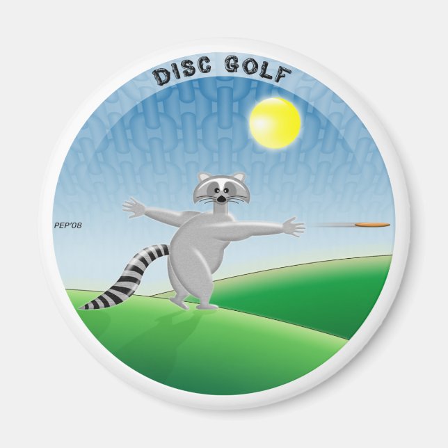 Raccoon Magnet (Vorne)