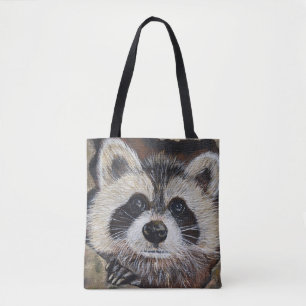 Raccoon-Malerei