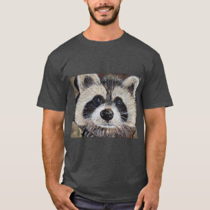Raccoon-Malerei T-Shirt