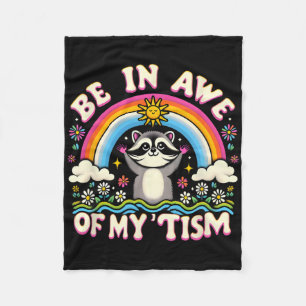 Raccoon Meme in Ehrfurcht vor meiner Taufe Meme Au Fleecedecke