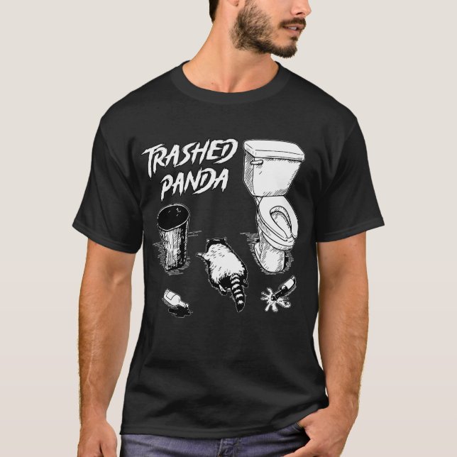 Raccoon Meme Raccoon Lover T-Shirt (Vorderseite)