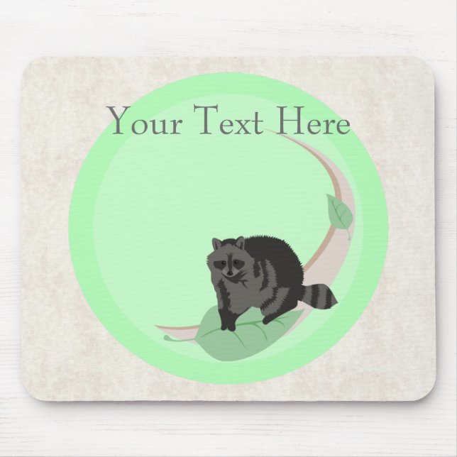 Raccoon Mousepad (Vorne)