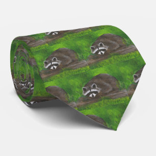 Raccoon Neck Tie Krawatte