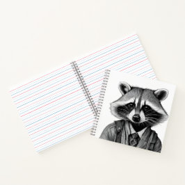 Raccoon-Notenbuch Notizbuch