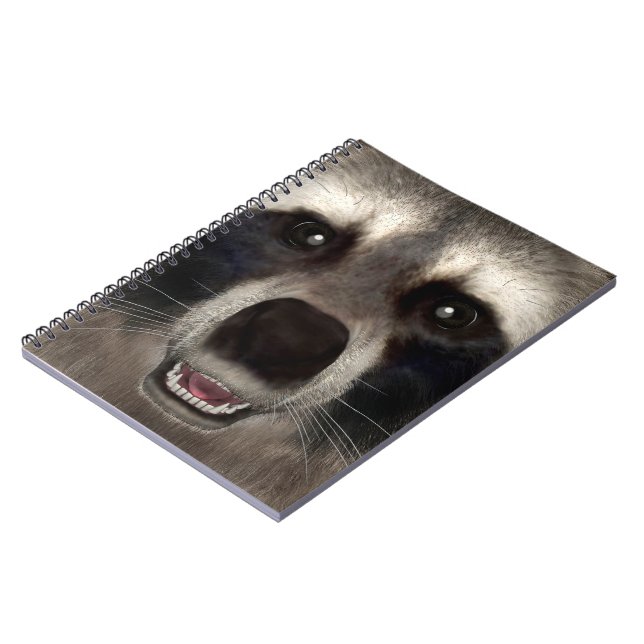 Raccoon Notizblock (Linke Seite)
