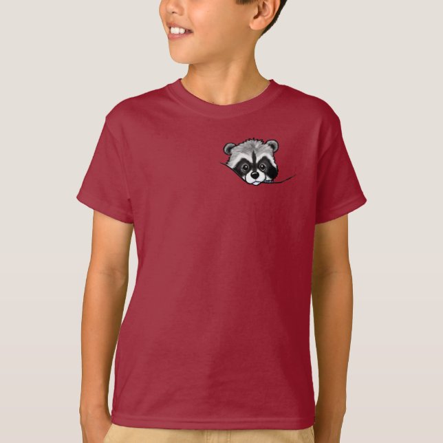 Raccoon Pocket T - Shirt (Vorderseite)