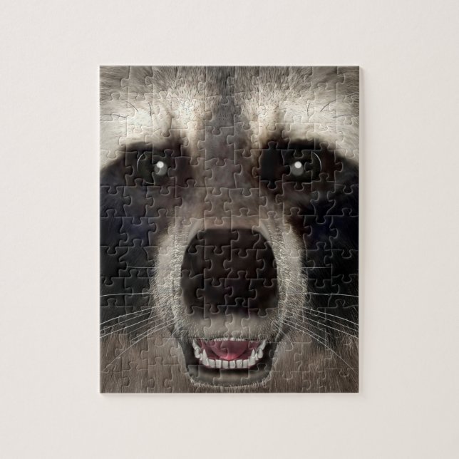 Raccoon Puzzle (Vertikal)