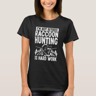 Raccoon Raccoon Jägerschaft T-Shirt