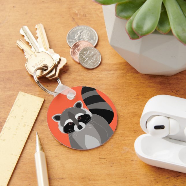 Raccoon Rascal Schlüsselanhänger (Schreibtisch)