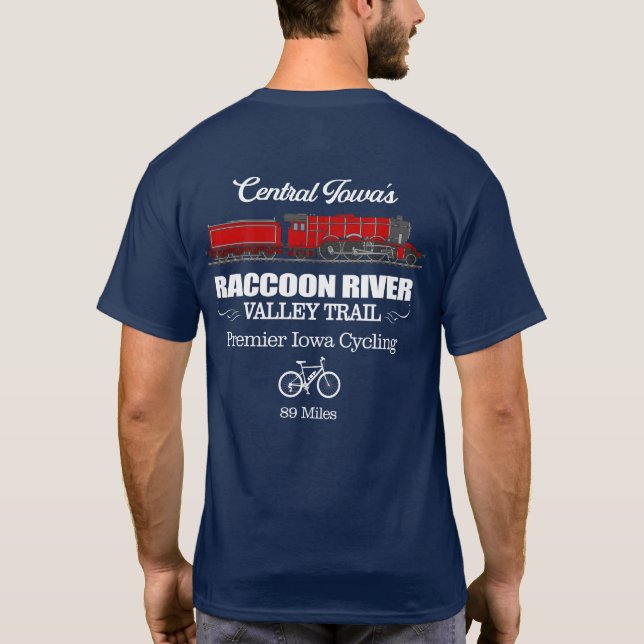 Raccoon River Valley Trail (RT2) T-Shirt (Rückseite)