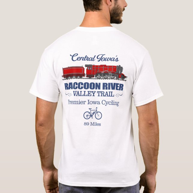 Raccoon River Valley Trail (RT2) T-Shirt (Rückseite)