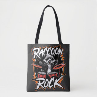 Raccoon Rock T - Shirt - Funny Raccoon Cowboy Desi