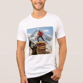 Raccoon Selfie 4 Tri-Blend Shirt