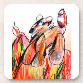 Raccoon-Spiel Herbst Getränkeuntersetzer