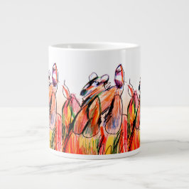 Raccoon-Spiel Herbst Jumbo-Tasse