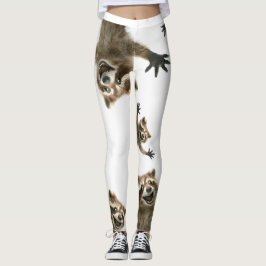 Raccoon-Strumpfhosen. Sie werden also nie allein Leggings