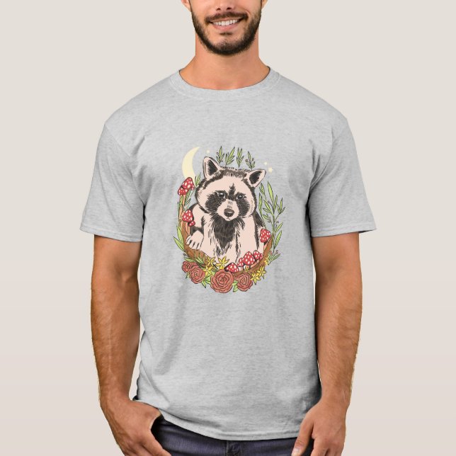 Raccoon-T - Shirt (Vorderseite)
