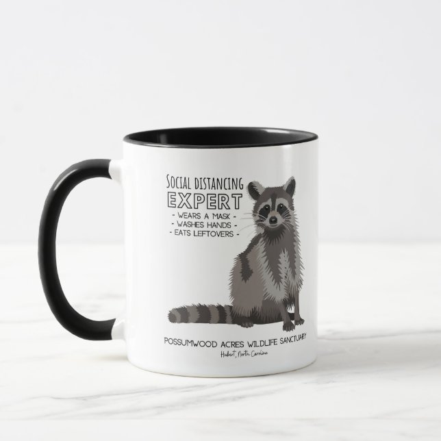 Raccoon Tasse (Links)