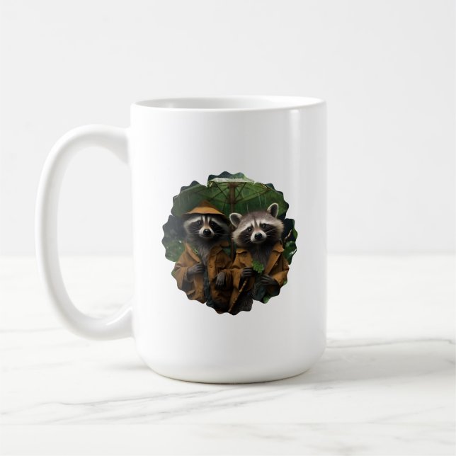 Raccoon-Tasse Kaffeetasse (Links)