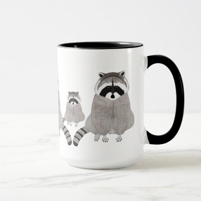 Raccoon-Tasse Tasse (Rechts)