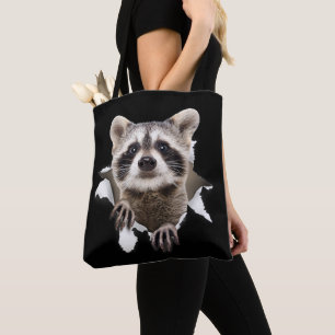 Raccoon Torn For Raccoon Lover, Raccoon Vater, Rac