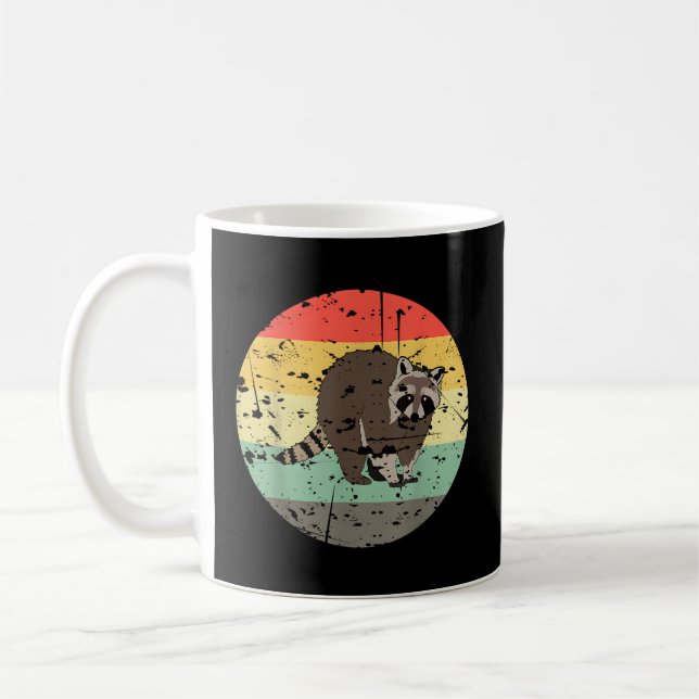 Raccoon Trash Panda Kaffeetasse (Links)