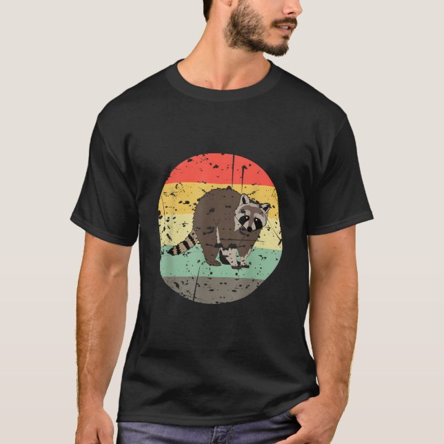 Raccoon Trash Panda T-Shirt (Vorderseite)