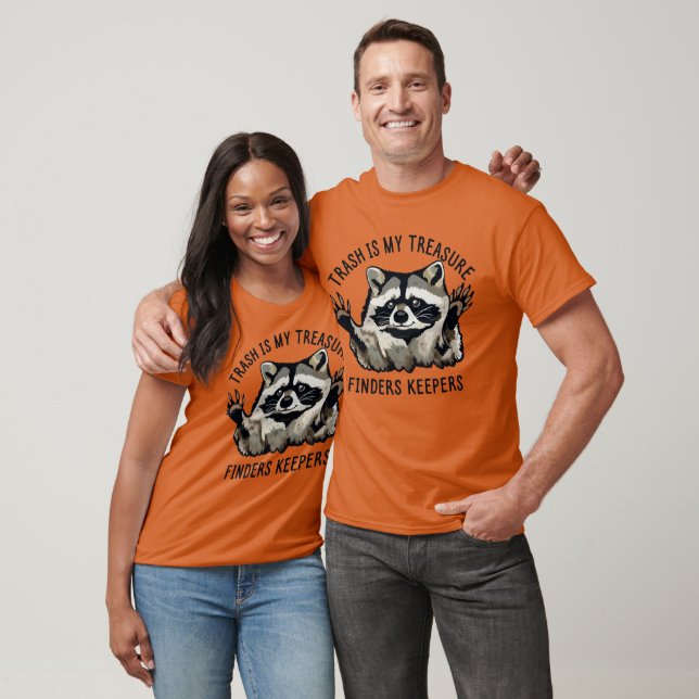 Raccoon Trash Treasure Funny Unisex T - Shirt (Unisex)